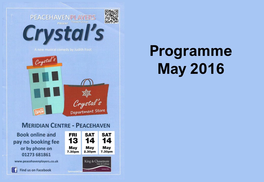 Programme:Crystal's Department Store 2016